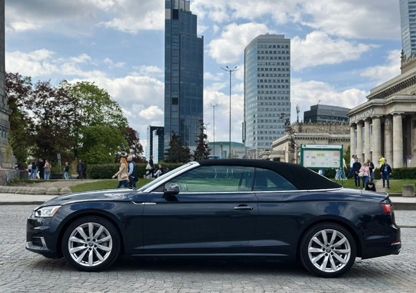 Audi A5 cena 127900 przebieg: 67500, rok produkcji 2018 z Warszawa małe 704